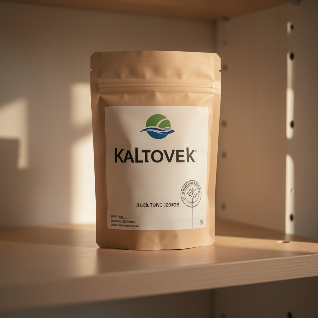 Zatvorena ambalaža Kaltovek u suvoj polici bez direktne sunčeve svetlosti